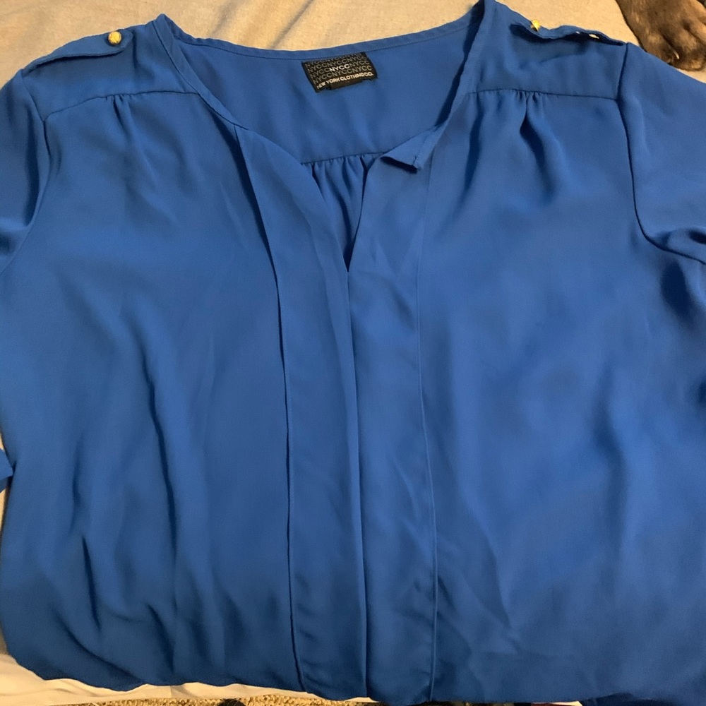 Women’s New York company blouse. Large